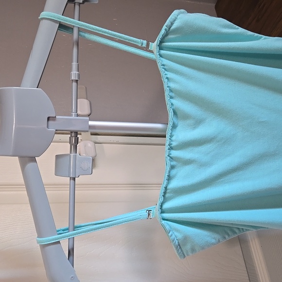 Light Blue Spaghetti Strap Maxi Dress - Picture 5 of 9